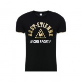 T-shirt ASSE Fanwear Le Coq Sportif Homme Noir Original